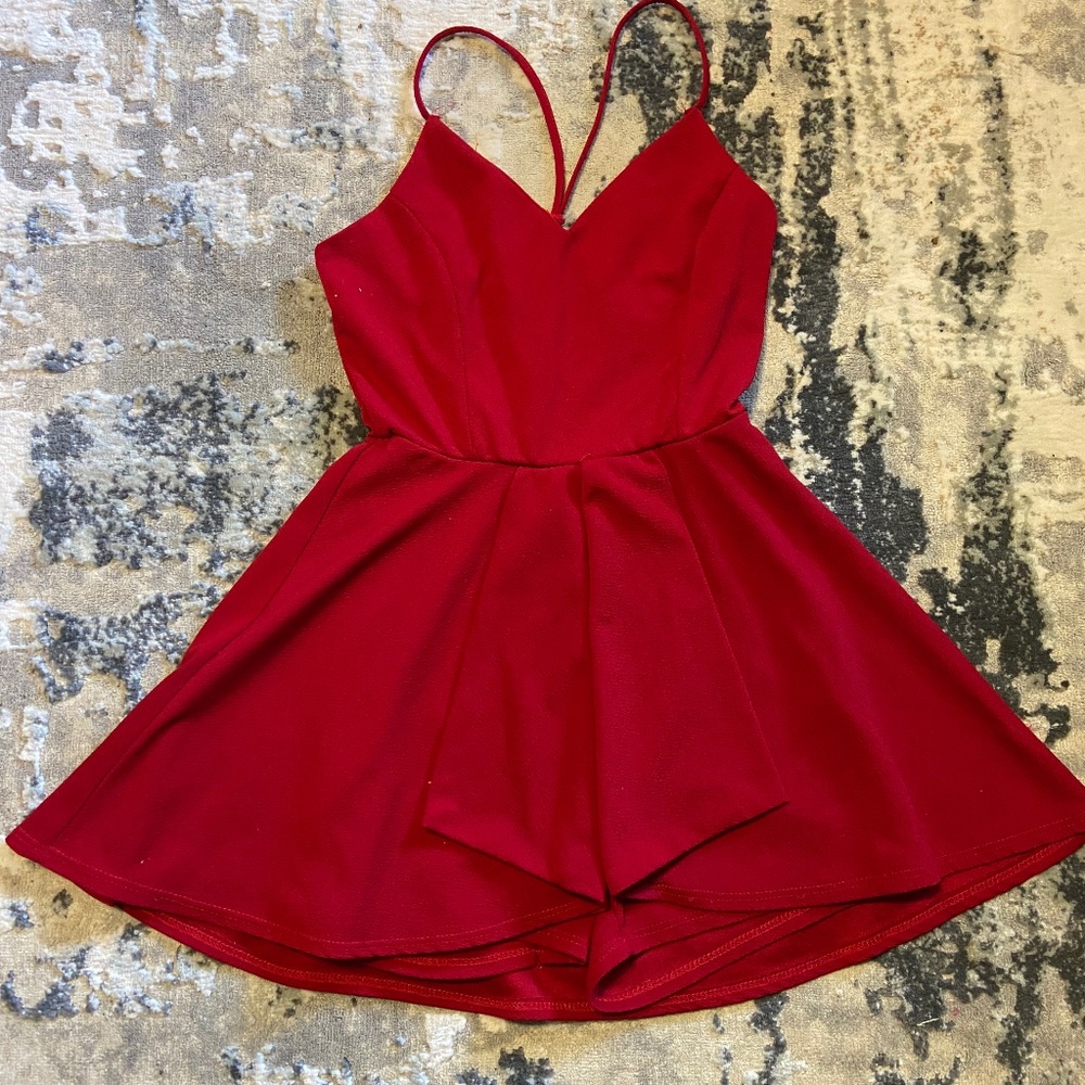 Red Dress/Romper